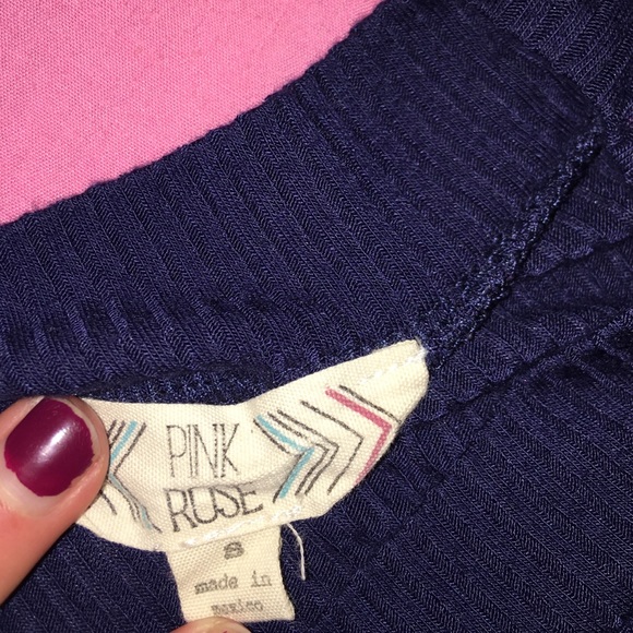 Navy Blue Mini Dress - Picture 3 of 3